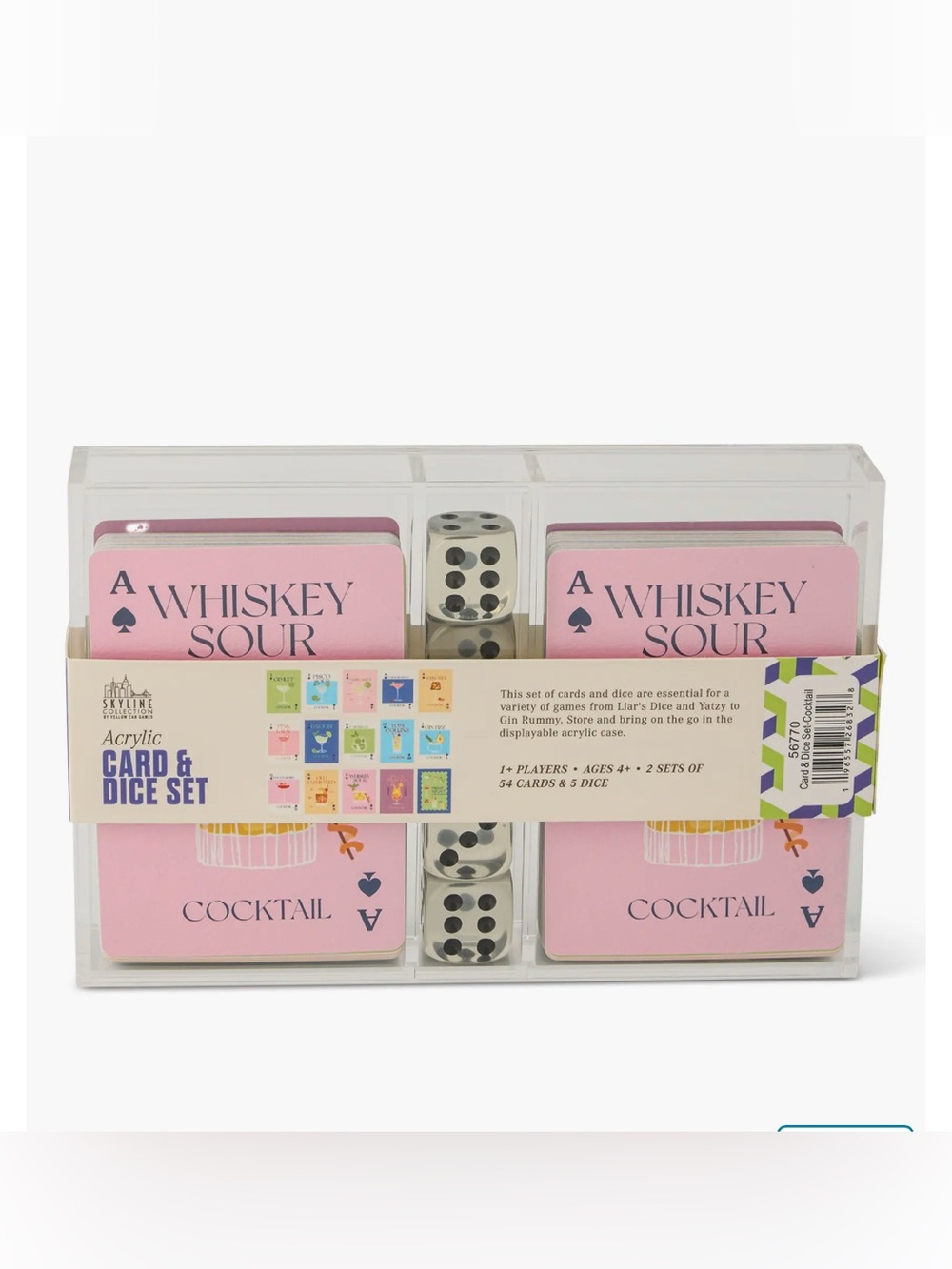 🃏NEW🃏 Boxed Card & Dice Set - Picture 2 of 3